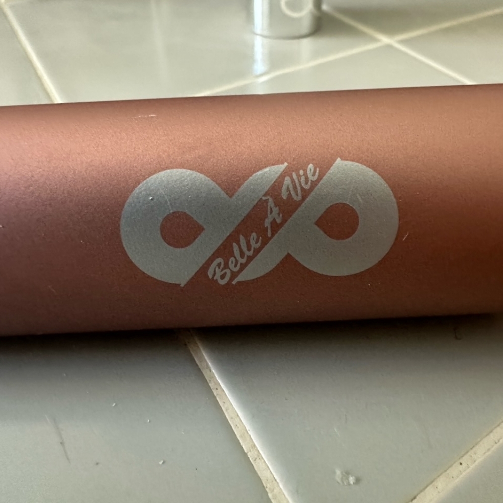 Belle A Vie Heated Straightening Brush Pink Ceramic Hair Straightener Comb - Picture 3 of 4